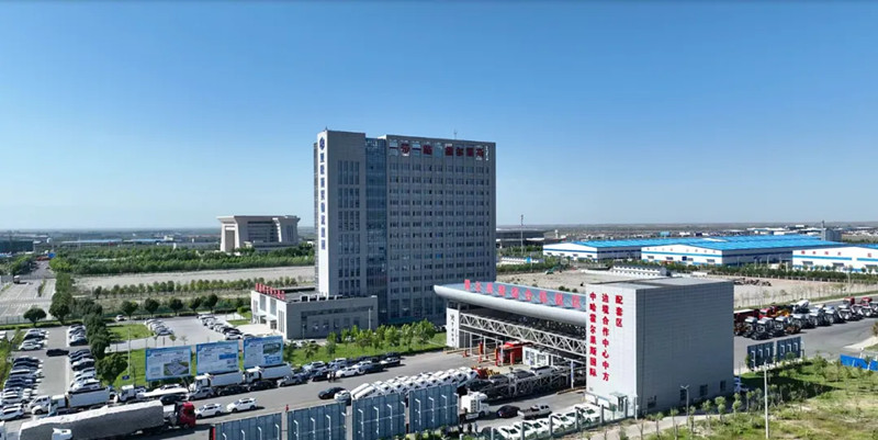 （霍尔果斯综合保税区航拍）
